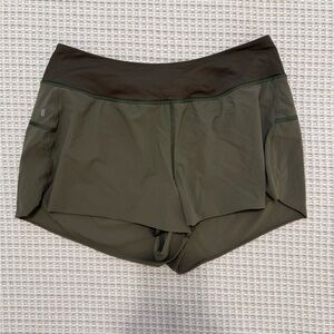 NOBULL Dark Olive Women's Athletic Shorts